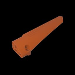 Gobricks GDS-1333 Technical, Panel Fairing # 6 Long Smooth, Side B compatible lego 64393 pieces of children's DIY