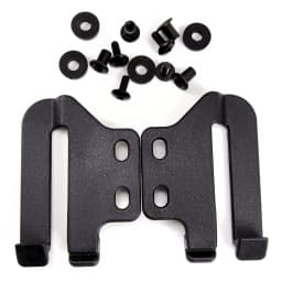 1pair Kydex IWB Holster Clips K Sheath Waist Clip Accessories Kydex Knife Scabbard Waist Clip Parts