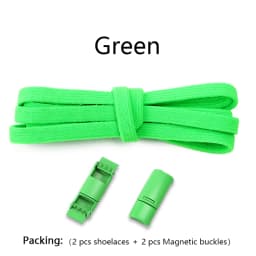 Magnetic Lock Shoelaces Elastic No Tie Shoe Laces Sneakers Shoelace For Kids and Adult One Size Fits All Shoes Shoestrings 1Pair