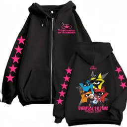 5 Seconds of Summer Everyone's A Star World Tour Zip Up Hoodies Men Women Harajuku Hip Hop Gothic Jacket Sweatshirt Hoodie Coats