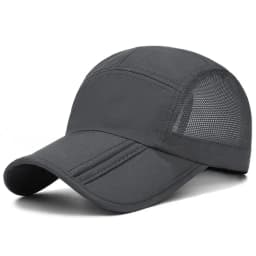 New Design Quick Drying Baseball Cap Packable Lightweight Sports Hat Breathable Polyester Outdoor Hat