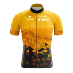 2024 Jersey Set Strava Summer Short Sleeve Breathable Men's Mountain Bike Jersey Set Sweat-Wicking Quick-Drying Jersey