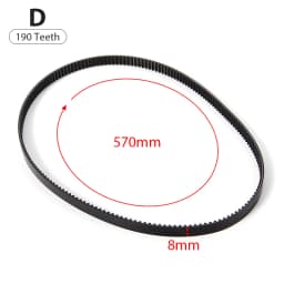 173T Breadmaker Conveyor Belts Bread Machine Belts Bread Maker Parts 173Teeth Perimeter 519mm Kitchen Appliance Accessories