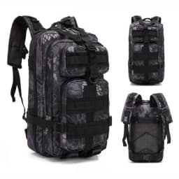 3P Tactical Backpack 20L-25L 1000D Nylon Outdoor Hiking Camping Traveling Fishing For Men Hunting Bag Sport Backpack