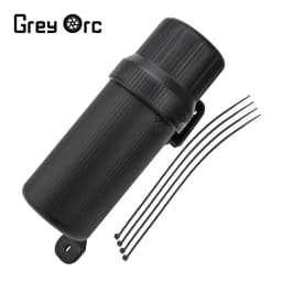 Universal Motorcycle Tool Tube Storage Box Waterproof Gloves Case for Honda BMW Yamaha Kawasaki - Durable Bike Accessory