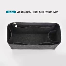 Felt Purse Organizer Handbag Tote Shaper, Insert Liner Shaper Bag In Bags