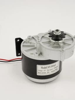250W 12V Brushed DC Gear Reduction Motor Geared Speed Reducer Motor 2750RPM Electric Motor for E-bikes Scooters Electric Vehicle