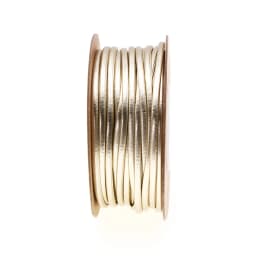 2mm/5mm *15m Matte Light Pu Faux Leather Cord Flat Gold Silver Color Shine Rope for Bracelet Jewelry Beading String Ribbon Craft