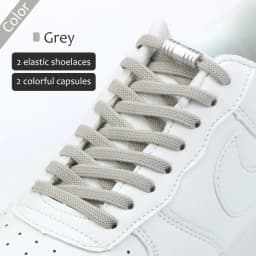 1Pair Elastic Tieless Shoelaces Shoe Laces No Tie Shoelace for Kids and Adult Sneakers Quick Lazy Metal Lock Laces Shoe Strings