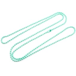 5pcs 1.5 2.0 2.4mm Length 65cm Gold Bronze Silver Colors Plated Ball Beads Chain Necklace Bead Connector For Charms Base Tray