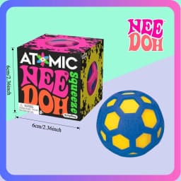 Schylling Needoh Atomic Stress Relief Ball Squishies Toy Blind Box Adult Party Gift Tool Stress Relief Toy Fidget Toys