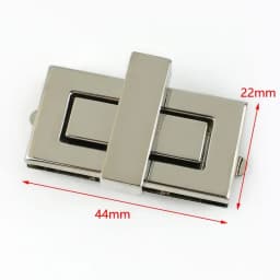 1-5Pc Metal Square Lock Buckle Handbag Turn Twist Locks Clasp Purse Closure Toggle Latch Buckles DIY Bag Replacement Accessories