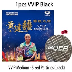 YINHE Cured Long Pips Table Tennis Rubber OX Huang Jianjiang VVIP Medium Pips Ping Pong Rubber ITTF Approved for Competition