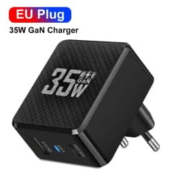 35W GaN USB Type C Charger Tablet Fast Charger QC3.0 PD3.0 Charge Adaper For Iphone 15 Xiaomi Poco F5 Laptop Charger