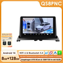 2Din Android13 Car Radio For Renault Clio 2 2000 - 2012 Car Multimedia GPS Carplay Intelligent Screen 2din autoradio 360Camera