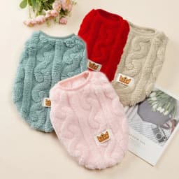 Soft Cozy Cat Clothes Autumn Winter Warm Fleece Sweatshirt for Small Dogs Puppy Kitten Jacket Coat Pet Sphynx Costume Sweater