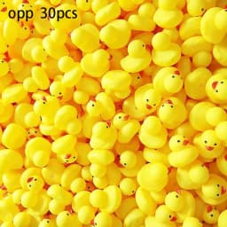 30PCS Rubber Duck Toys, Squeaky Swimming Ducks, Classroom Prizes, Car Home Decorations, Gifts and Collectible Ornaments