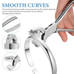 Metal Bracelet Bending Tool Durable Jewelry Making Supplies for Crafting and Shaping Convenient and Fast Bracelet Helper for Smo