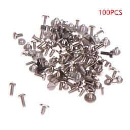 100PCS Micro Tiny Precision Mixed Multi-size Watch Screws Movement Parts Repair Tools For Watchmaker Watch Movement Accessories