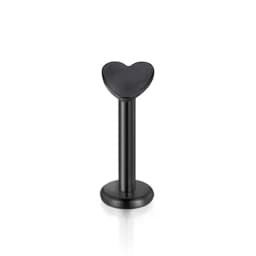 1-16pcs 16G Stainless Steel Lip Rings Studs Medusa Labret Monroe Tragus Helix Cartilage Forward Earrings Piercing Jewelry Black