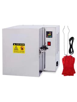 800℃ Jewelry Casting Burnout Furnace with PID Temperature Control 1500w Plaster Mold Metal Melting Casting Oven Machine