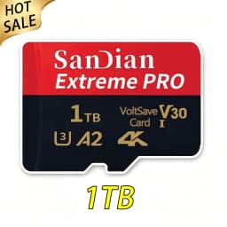 128GB 256GB Original Micro TF/SD Card Class 10 High Speed Memory Card Compatible with Phone, Laptop and PC
