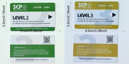 High Quantity Text Clear Letters Printed PVC SCP Hard Card Patches,top Hardboard,hardcard 8.5*5.5CM WF23461