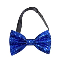 Fashion Shiny Paillette Sequins Bowtie Dance Bowknot Neck Decoration Stage Performance Tie Adjustable Necktie Party