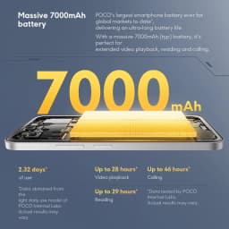 Global Version POCO M7 Snapdragon® 685 Smartphone 6.9" 144Hz FHD+ DotDisplay 7000mAh Battery 33W Fast ChargingNFC 50MP Camera