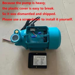 DC 12V 24V 48V Water Pump Brushed Motor Booster Pump QB60 High-lift Large Flow Solar Battery Pump Self-priming Pump