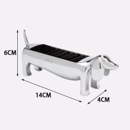 Creative Rings Storage Holder Cartoon Dog Shaped Design Jewelry Organizer Rack Cute Ring Earrings Packaging Stand Holiday Gifts