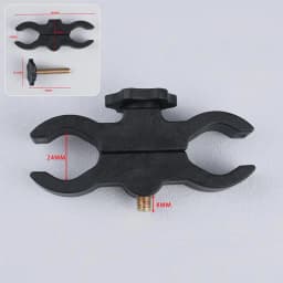 Tactical Flashlight Mount Bracket Flash Torch Holder Dia 25-30mm Clip Hunting Riding Flashlight Mounts Accessories