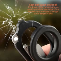 Raptor Emergency Response Shears Multifunctional Scissors with Strap Cutter and Glass Breaker with Compatible Holster