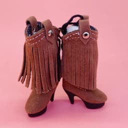 Tilda 2.5cm Mini Doll Boots for Blythe Dolls Toy,Cute High Heel Shoes for Azone Obitsu Licca Doll Accessory Cute Girls Present