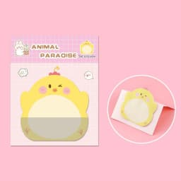8 pcs/set,1-3-5 set Adhesive Kawaii Cartoon Animals Sticky Notes Notepad Memo Pad Stationery Sticker