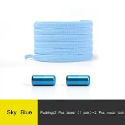 1Pair Multicolor Lock Elastic Sneaker Laces For Kids Adults and Elderly No Tie Shoelaces Quick Elastic Athletic Running Shoelace