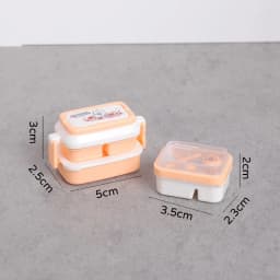 1:6 Doll House Dccessories Dollhouse Lunch Box Set Kitchen Props Cartoon Simulated Dinner Box Miniature Bento Box Model