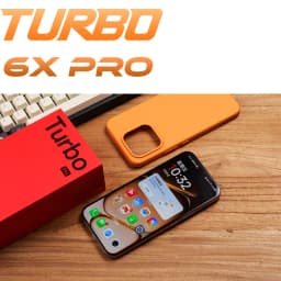 OnePlus Turbo 6X Pro 5G Phone Dimensity 7400 Super 8000mAh 80W IP69 Android 16 128GB 8GB RAM, 256GB 8GB RAM, 256GB 12GB RAM 50MP