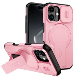 Shockproof Foldable Magnetic Stand Phone Case For iPhone 18 17 16 15 14 13 12 11 Pro Max Air 16E Full Body Lens Protection Cover