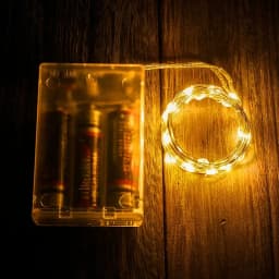 10M 100LEDs Festoon Silver Wire Light String Wedding Garland Lamp for Christmas Party Outdoor Garden Bedroom Decor Battery Power