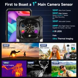 Ulefone Armor 28 Ultra T 5G AI Rugged Smartphone Android 1TB ROM+32GB RAM AMOLED 6.67" Dimensity 9300+