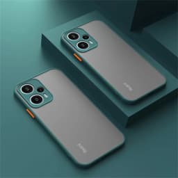 Luxury Matte Armor Case for Xiaomi Note 12 Turbo 13 11 10 Pro Plus 5G Shockproof Bumper Phone Cover For Redmi 12 12C 10 10C 4G