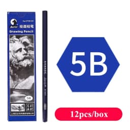 12Pcs/Box Wooden Lead Pencils HB B 2B 3B 4B 5B 6B 7B 8B High-quality Art Draw Specific Graphite Core Sketching Writing