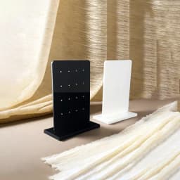 Acrylic 16/36/48 Holes Vertical Earring Ear Studs Holder Jewellery Display Rack Earrings Display Stand Jewelry Organizer Case
