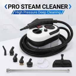 Powerful 2500W Handheld High Temp Steam Cleaner Pressurized Steam Cleaning Machine Chemical Free Sterilizer for Range Hood AC Ca