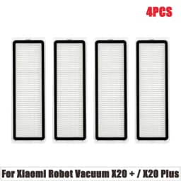 For Xiaomi Robot Vacuum X20 Plus Parts Main Side Brush Hepa Filter Mop Cloth Dust Bag Replacement Accessories