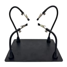 TOOKKSS Magnetic PCB Board Fixed Clip Flexible Arm Soldering Third Hand 4 Flexible Arms Glass Soldering Iron Holder Repair Tools