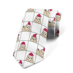 New 8CM Cartoon Bear Print Tie Men Slim Casual Party Formal Dating Personality Necktie Fashion Trend Elegant Collocation Gravata