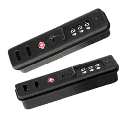 1/2Pcs Luggage Lock Embedded Luggage Combination Locks Suitcase Replacement Password Lock for Travel 3 Digit Self-Setting Lock