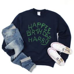 2026 retro Happee Birthdae Harry Sweatshirt Magic Wizard Sweater Wizard School Hoodie Unisex Long Sleeves Crewneck Sweatshirts